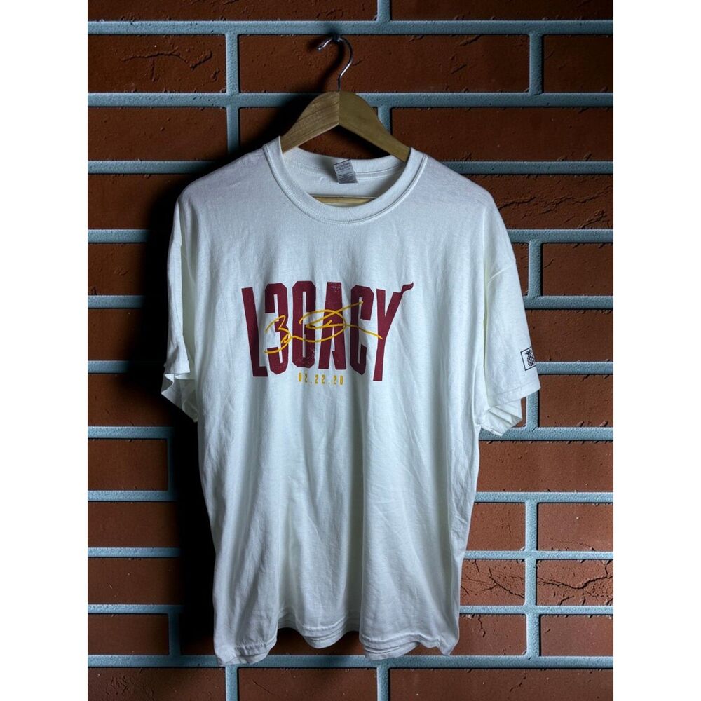Dwyane Wade Legacy 2.22.20 Miami Heat Tribute T Shirt Mens XL White NBA